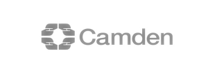 Camden logo greyscale